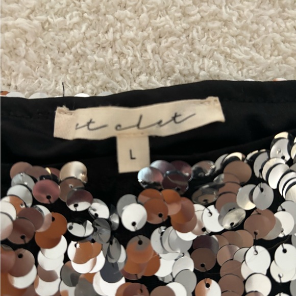 Sequin mini skirt - Picture 2 of 2